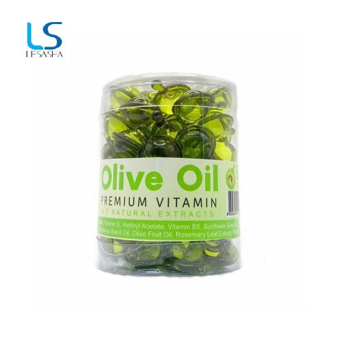 Капсули для волосся Lesasha Hair Serum Vitamin з оливковою олією, туба, 50 шт