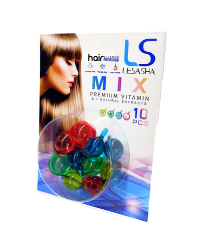Капсули для волосся Lesasha Hair Serum Vitamin мікс, блістер, 10 шт
