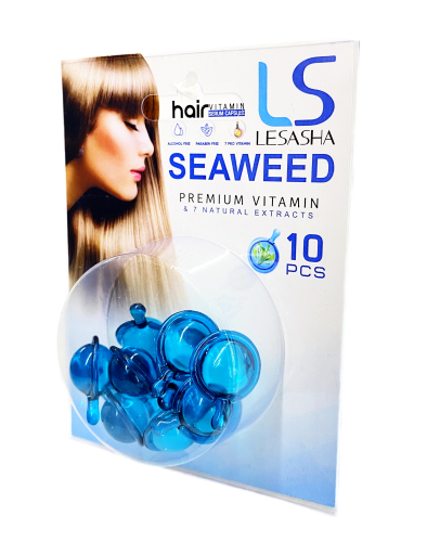 Капсули для волосся Lesasha Hair Serum Vitamin з водоростями, блістер, 10 шт
