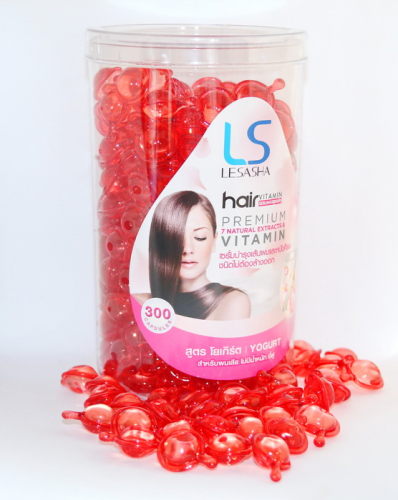 Капсули для волосся Lesasha Hair Serum Vitamin з йогуртом, 300 шт